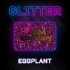 20"x96" (1.66FTx8FT) Eggplant Glitter Heat Transfer Vinyl Best HTV for