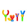 Stick-O Basic 30-Piece Magnetic Building Blocks Toy, Funky, Chunky, Grippy