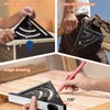 7 inch Set Square Hangable Type, Preciva Speed Square Metric,