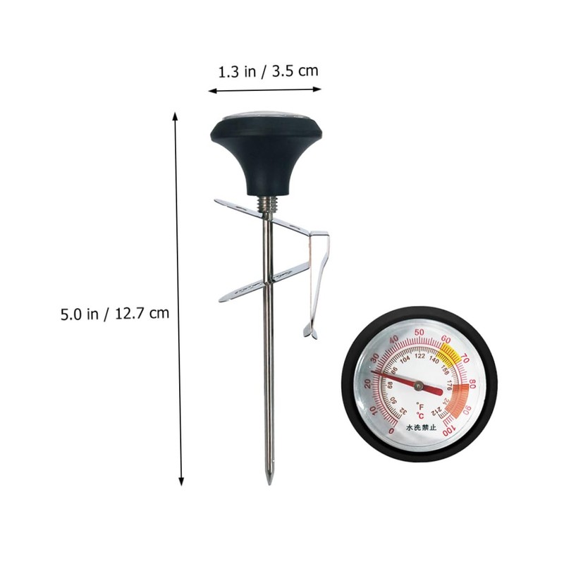 WOONEKY Thermometer Clip Set Thermometer Cooking Probe Steak Thermometer Thermometers