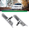 Briny River 2pcs Left and Right Car Headlight Washer Nozzle