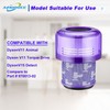 Aziliogcc Vacuum Filter Replacement for Dyson V11 V15, Purple, 2