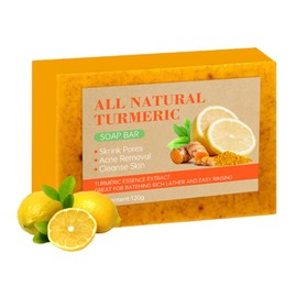 Lemon turmeric soap