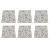 6pcs Clear Stamps Innovative Decorative Flower TPR Clear Stamps for
