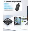 GDSTIME Dual 60mm x 10mm USB Fans with 3 Speed