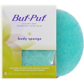 Buf Puf - Esponja corporal, esponja de baño, desarrollada por dermatólogos, limpia la piel de la suciedad y el exceso de aceite, reutilizable, exfoliante, 1 unidad