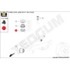 TEDGUM TED71740 REAR SPRING PLATE (LOWER)