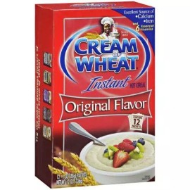 Cream of Wheat Breakfast Cereal Pack of 2 12 Ounce Rich in Iron Calcium