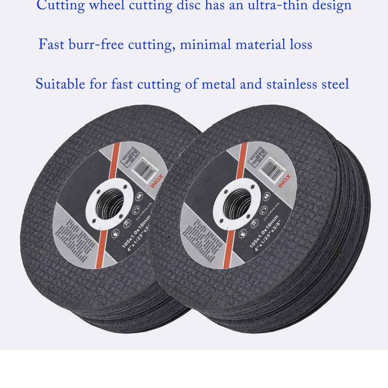 50-Pack Ultra Thin Cut-Off Wheel Cutting Disc 4x0.04x5/8 Metal and