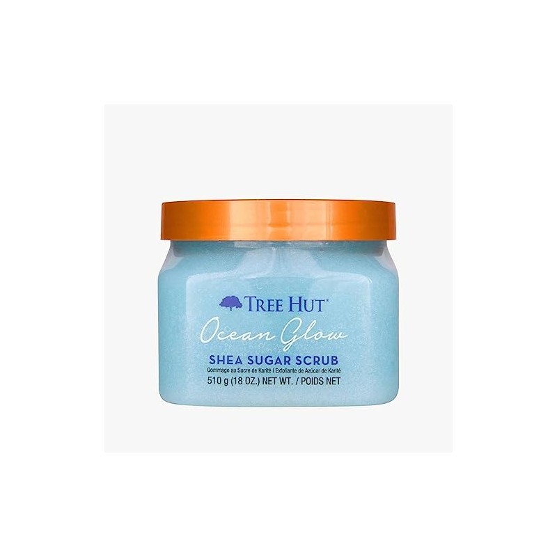 Tree Hut Shea Sugar Scrub Ocean Glow – Exfoliante de