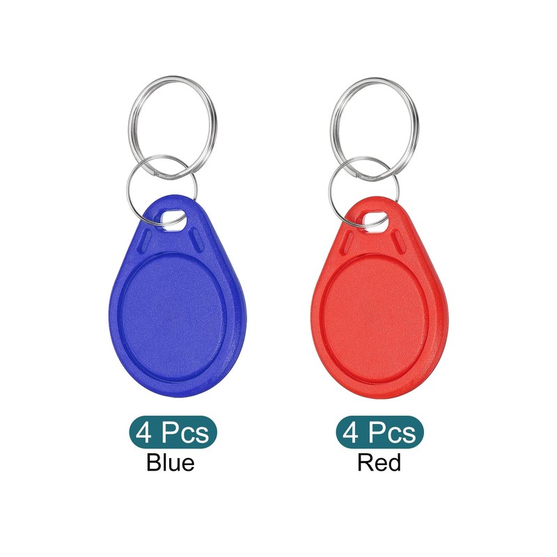 sourcing map RFID Key Fobs UID 13.56MHz Rewritable Proximity IC