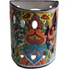Rainbow Talavera Ceramic Sconce