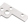 sourcing map Flat Angle Bracket Plate L Shape Repair Joining