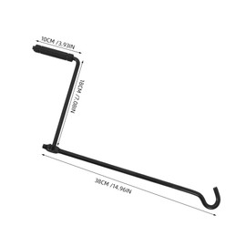 Operitacx Wagenheberwippe Ersatz Wagenhebergriff Scherenwagenheberadapter Scherenwagenhebergriff Scherenwagenheber Mit Griff Scherenwagenheberkurbel Containerwagenheberöse Mit