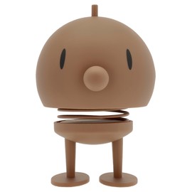 Hoptimist Soft Bumble, Bobble Figure Decoration, Scandinavian, Decorative Living Room, Desk Decoration, Office Gadgets, Great Small Gifts, 10 x 10 x 15 cm, Large, Choco