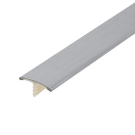 Outwater Plastic T Molding Tee Mldg 13/16" Brushed Chrome Flexible PVC Metallic Tee Moulding 25 Foot Hobby Pack Coil