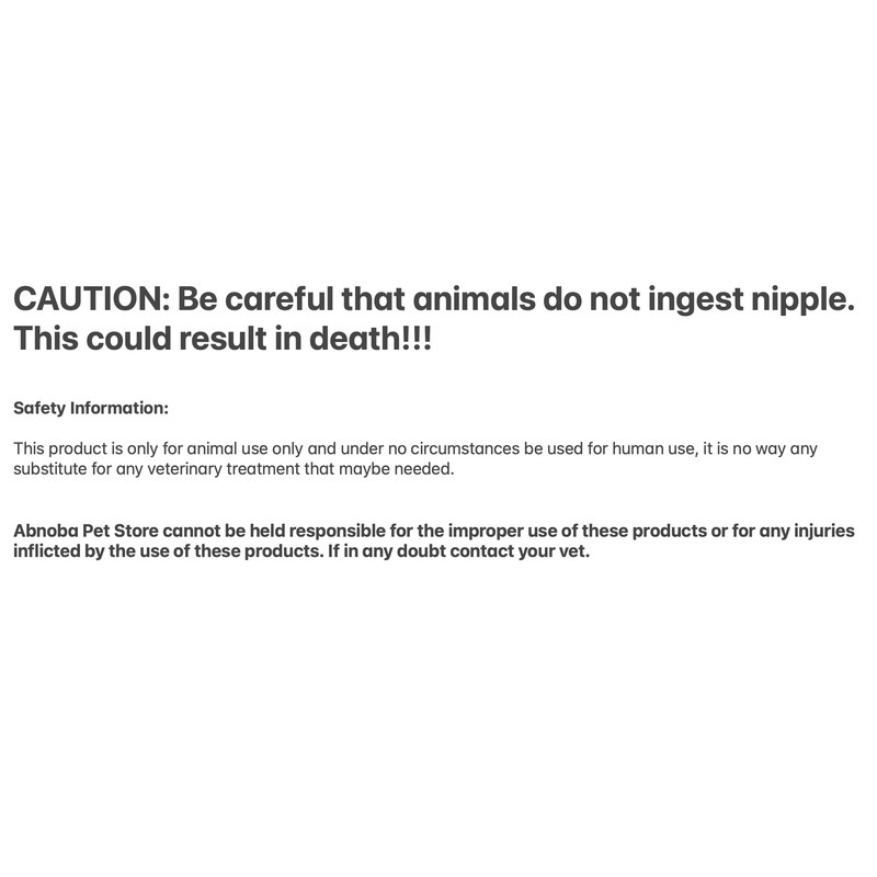 Abnoba Pet Store 2 milk Feeding Syringes & Mini Nipple