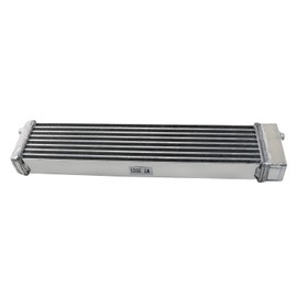 HKAUTOPART Full Aluminum Oil Cooler Compatible with 1971-1995 Mazda RX2 RX3 RX4 RX7 RX-2 RX-3 RX-4 RX-7 1.1L 1.3L R2 Gas
