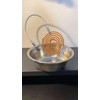WBLDBB Mosquito Coil Holder Card Clip, Alligator Shape Metal Foldable,