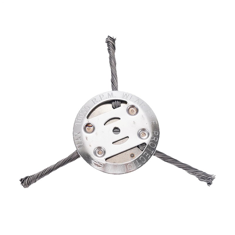Steel Wire Grass Trimmer Head, Brush Cutter Head, Multipurpose Mowing