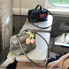 Afoxon 3PCS Vintage Pearl Bag Extender Chain Purse Strap Extenders Sweet Cherry Bag Charm Keychain Purse Handbags