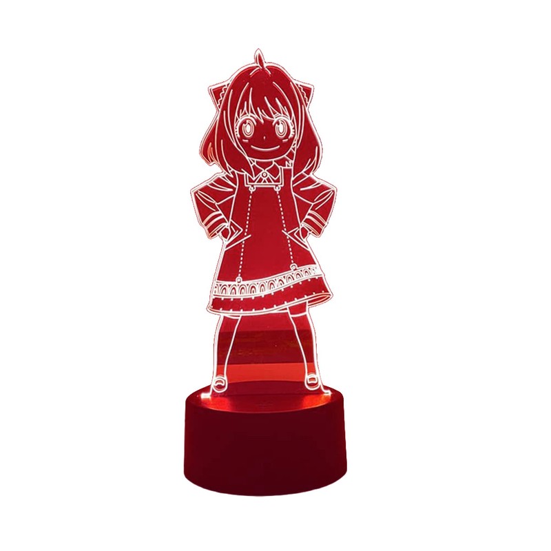 Anime LED Night Light 3D Night Light Character Lamp USB