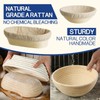 Banneton Bread Proofing Basket Set, Sourdough Bread Baking Supplies, Sourdough