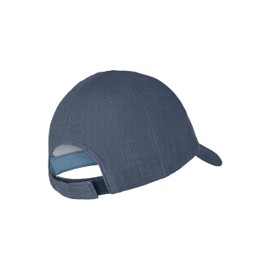Sterntaler Unisex Baseball Cap Made of Cotton Muslin – Summer Baseball Cap Adjustable with Velcro Fastener – Sporty Baby and Children's Visor Cap, blue, 49