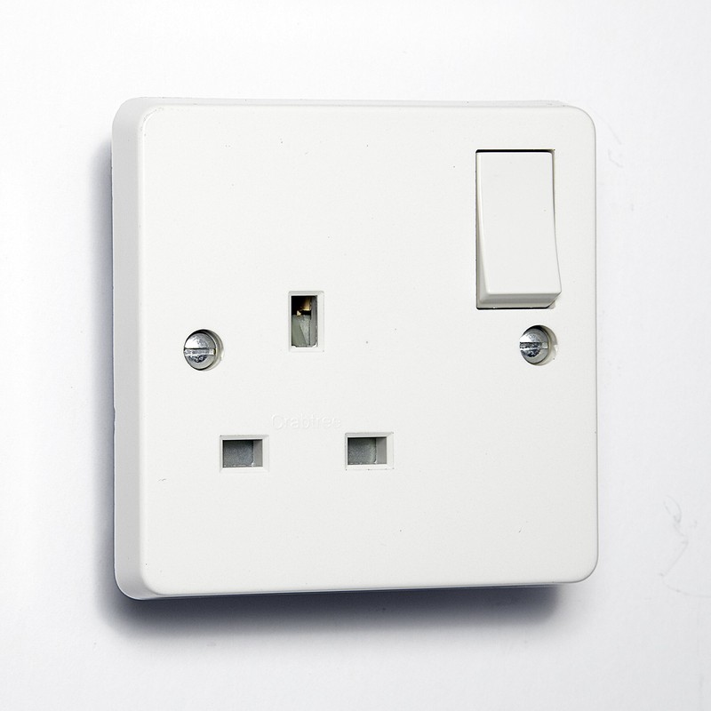 Prise Rose Red Autocollant for Crabtree 4304 Simple