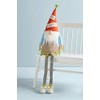 Mud Pie X-Large Easter Dangle Leg Gnome, 46 1/2" X