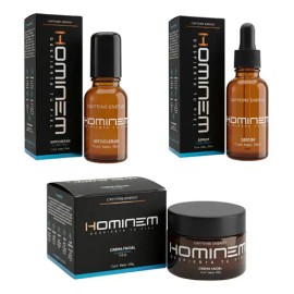 Hominem Kit De Skincare Para Hombres  1 Crema De                                                                                                      