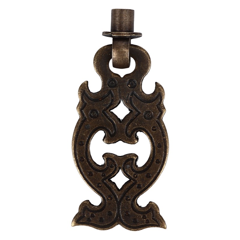 Antique Drawer Pendant Pulls Anti Rust Retro Elegant Brass Book