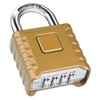 Heavy Combination Lock, Diyife 52 mm 4-Digit Combination Lock with