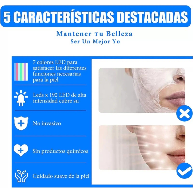 Maquina Para Skin Care Reafirma Tus Mascarillas Aclara Cutis