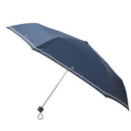 Nitori 8699907 Marine Folding Umbrella, For Rain or Shine, 21.7 inches (55 cm), Navy