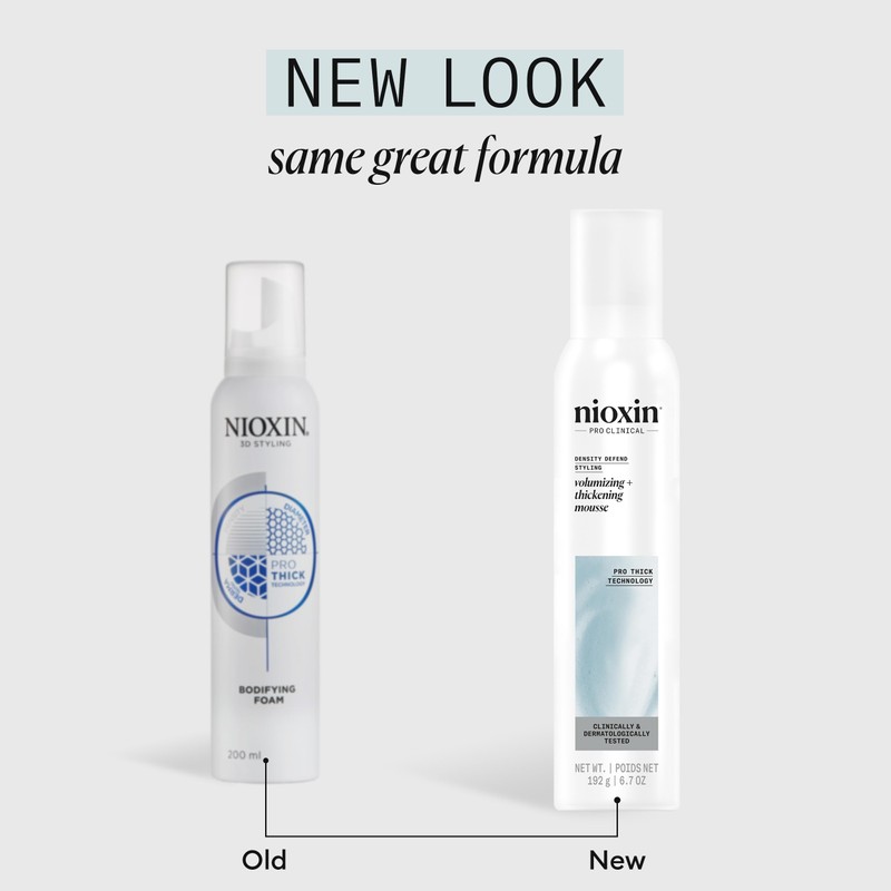 Nioxin 3D Styling Bodifying Foam for Unisex Foam 6.7 oz
