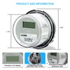RV Digital Electric Meter,240V 2 Wire KWH Meter,Watt Meter, Used
