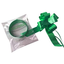 INERRA Wedding Car Decoration Kit - Large 7” Bow - 14 Loop (Ready Made Bow"NOT" Flat Packed) and 7 Metres of Ribbon – Guaranteed Exact Colour Match (Emerald Green)
