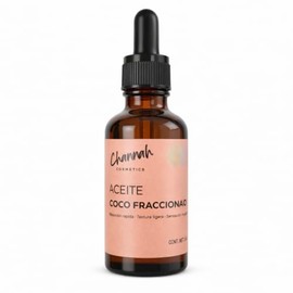 Aceite de Coco Fraccionado Grado Cosmético | Base Ligera Tipo MCT 60/40 | Alta Estabilidad | Ideal para Formulación, Masajes, Cabello, | CHANNAH COSME