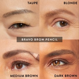 LAURA GELLER NEW YORK Bravo Brows Soft Pencil + Brush, Blonde