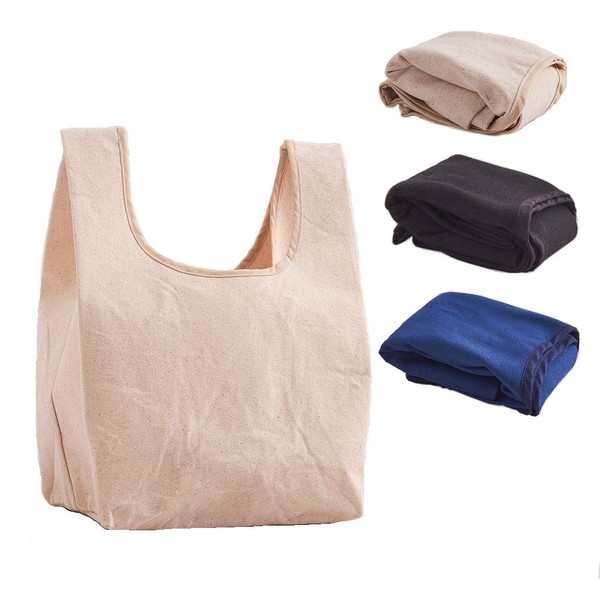 Rolpe Eco Bag, Shopping Bag, Foldable, 100% Cotton, Simple, Compact, Mama, Housewife, Durable, Saving, Convenient, Popular, Handbag, Shopping Bag, Men's, Women's, Unisex, multicolor