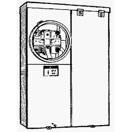 Eaton Corporation Mbe1428B100Bs Meter Load Center, 100-Amp
