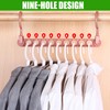 SLMT Magic Hangers 10 Pack Space Saving Closet Organizers College