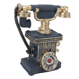 Hand Telephone Decoration Ingenious Vintage Landline Home Decorative for Home Coffee Shop -31