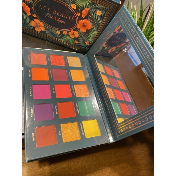 Eyeshadow Ace Beaute Nostalgia Palette 15 shades eye shadow MSRP