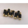 Brass Flat Head 1 1/4" #20 Machine Rubber/Screw Set (8