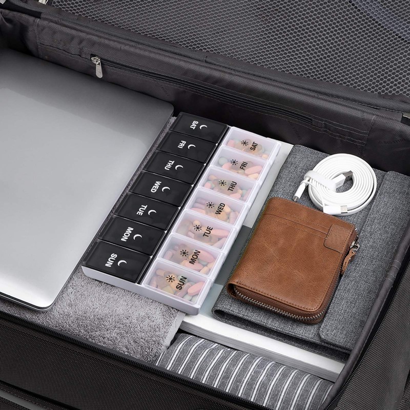 DANYING Extra Large Pill Organizer 2 Times a Day, XL