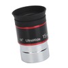 1.25in 15mm 68 Degree Ultra Wide Angle Eyepiece for Telescope