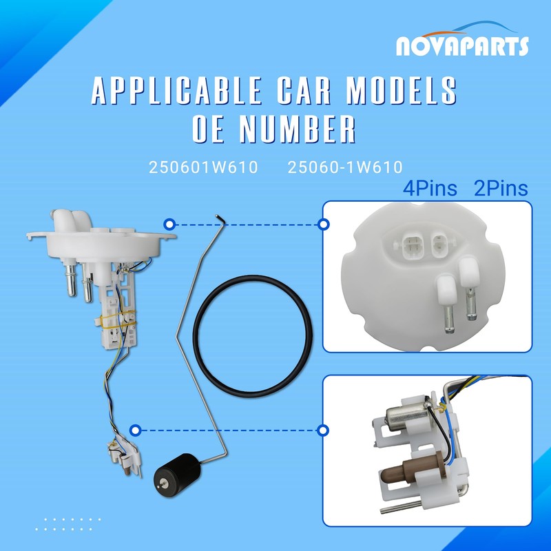 NOVAPARTS Fuel Pump Level Sensor Sending Unit for 1998-2004 Nissan