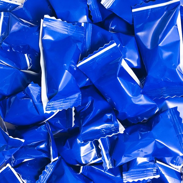 Buttermints - 13 oz. Bag - Approximately 100 Individually Wrapped Mints (Blue)